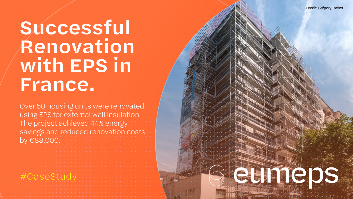 In France, Renovating with EPS Improves Energy Performance in Collective Housing