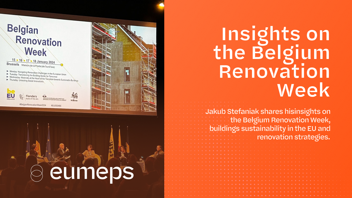 Insulation and Sustainability: EUMEPS’ Insights from the Belgian Renovation Week