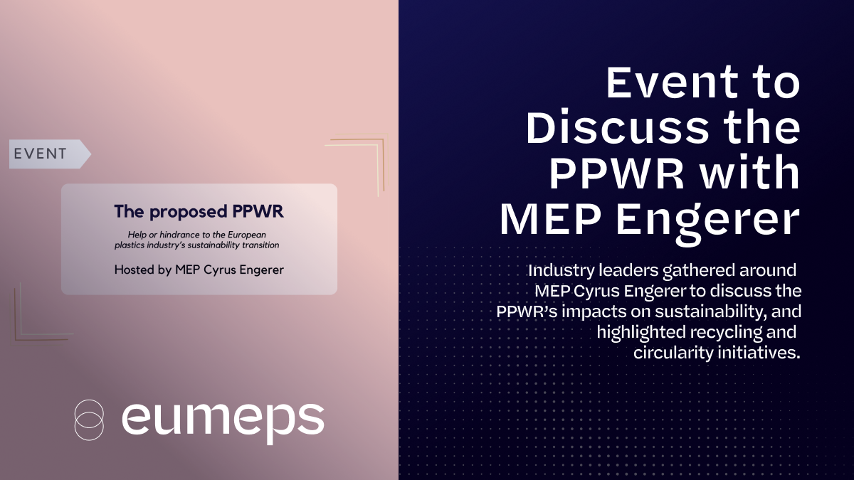 Stakeholders Unite with MEP Engerer for PPWR's Environmental Vision