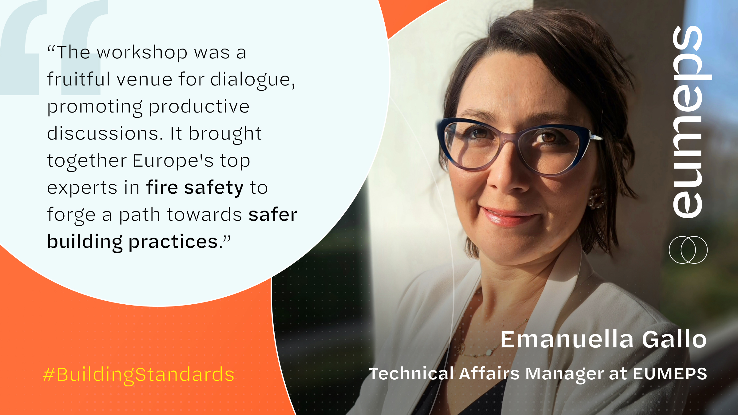 EUMEPS Collaborates for New European Fire Safety Standards in Building Facades